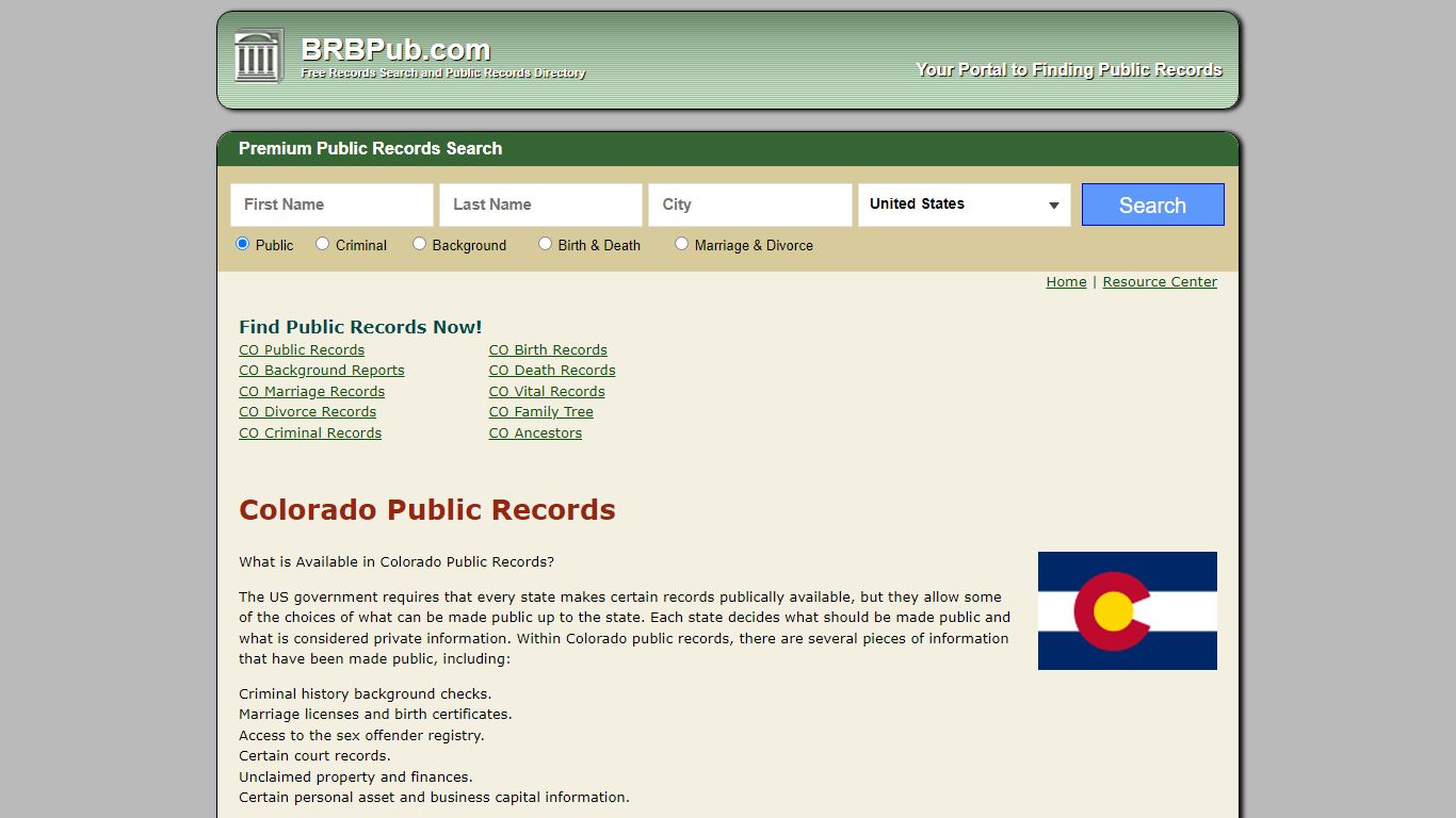 Free Colorado Public Records | Search Criminal and Civil Court Records ...